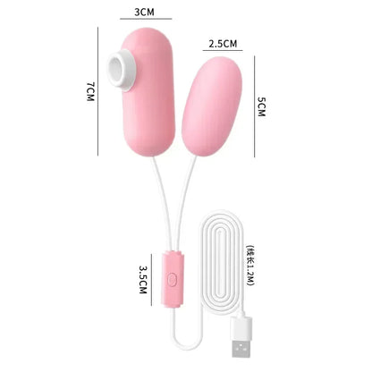 Oeuf vibrant et Stimulateur de clitoris