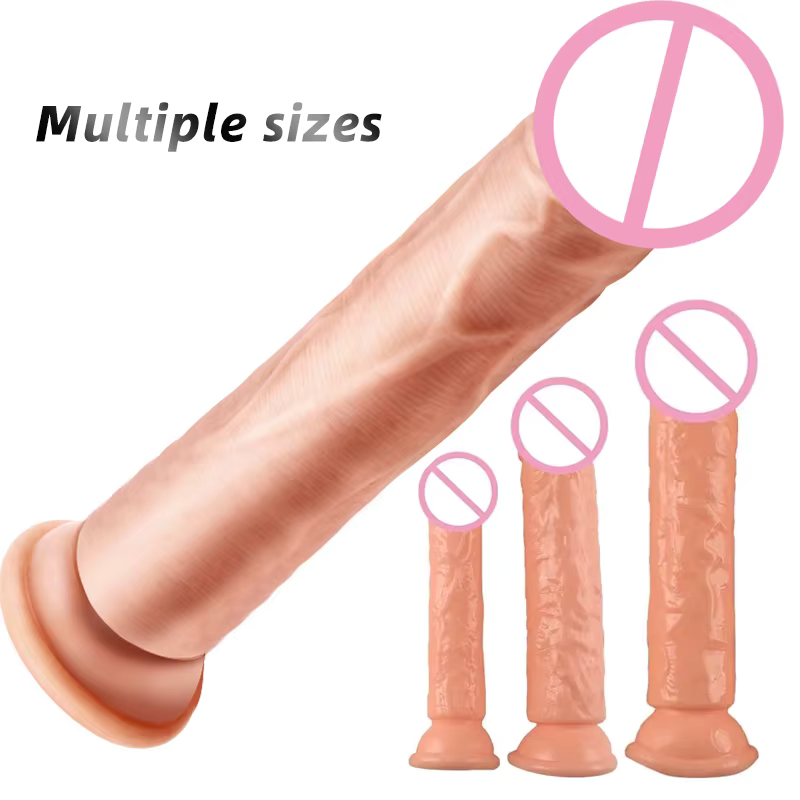Penis réaliste à vantouse XL